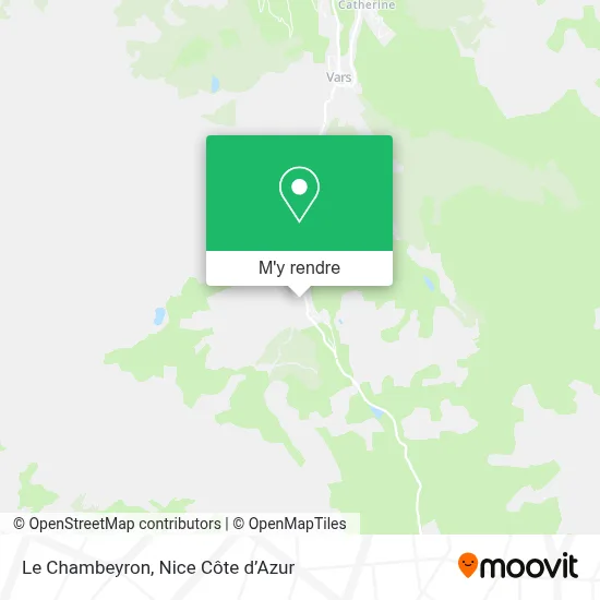 Le Chambeyron plan