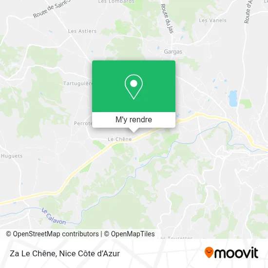 Za Le Chêne plan