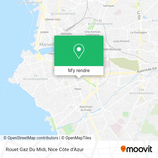 Rouet Gaz Du Midi plan
