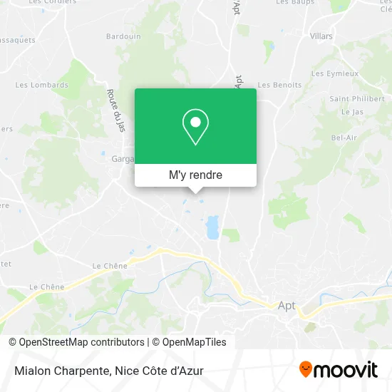 Mialon Charpente plan