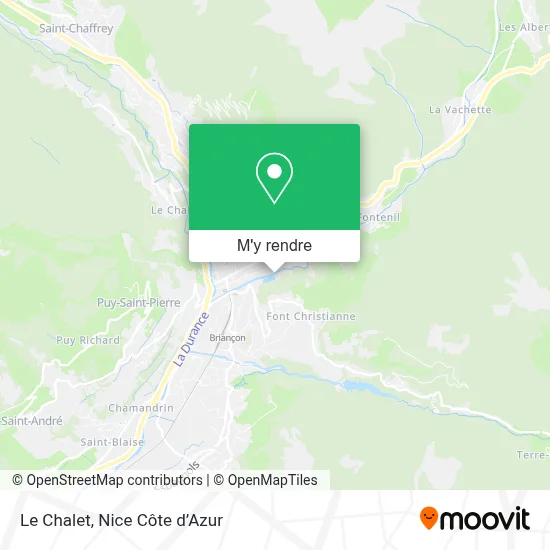 Le Chalet plan