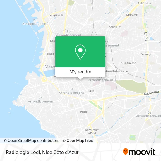 Radiologie Lodi plan