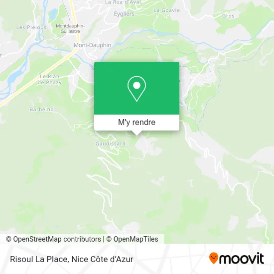 Risoul La Place plan