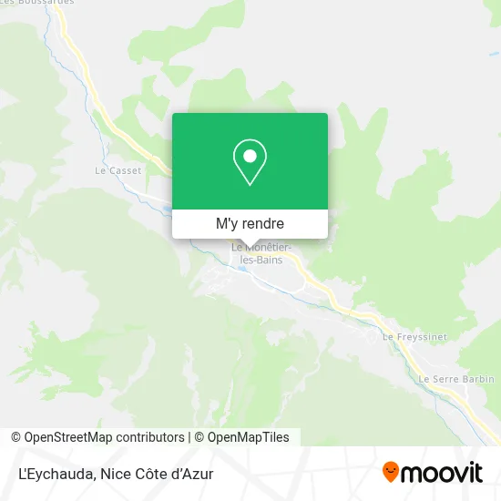 L'Eychauda plan