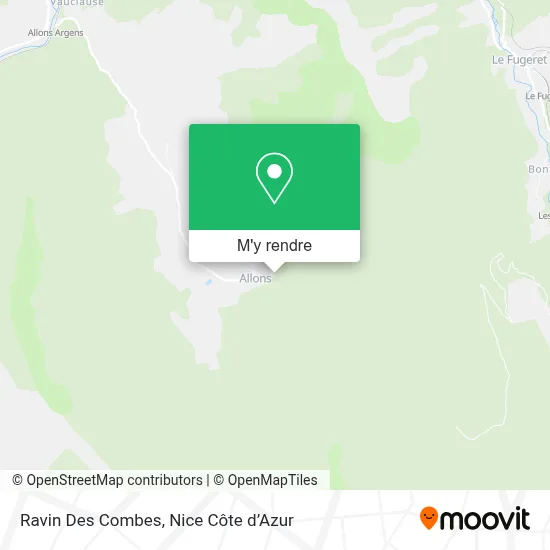 Ravin Des Combes plan
