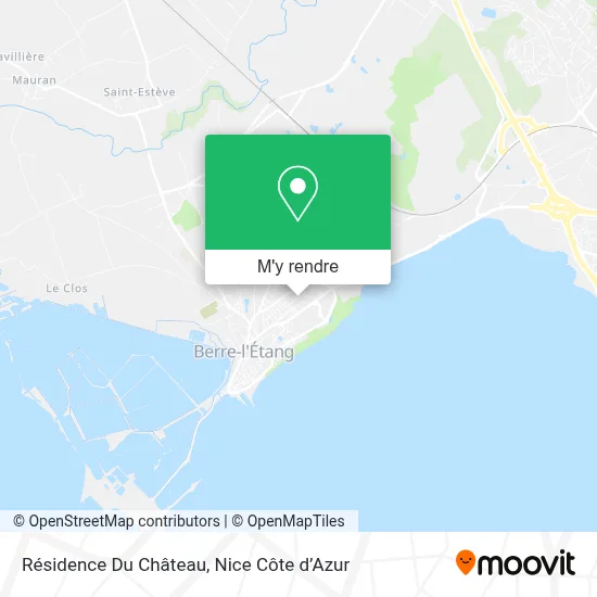 Résidence Du Château plan