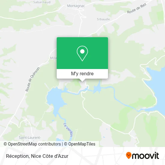 Réception plan