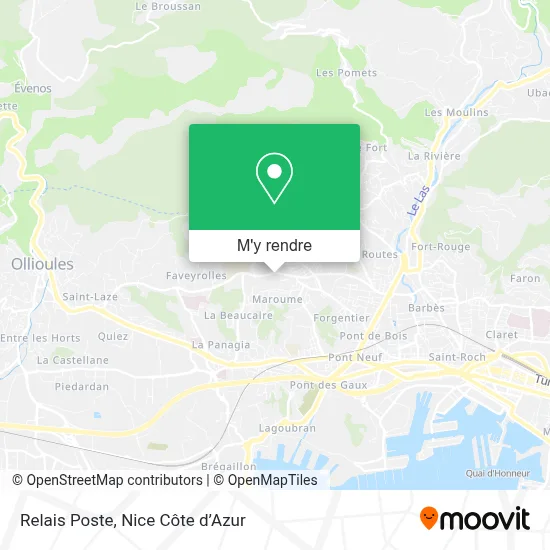 Relais Poste plan