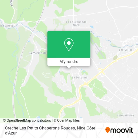 Crèche Les Petits Chaperons Rouges plan