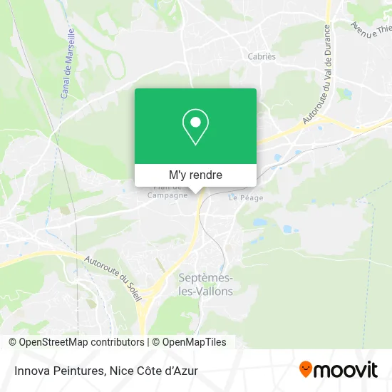 Innova Peintures plan