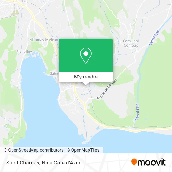 Saint-Chamas plan