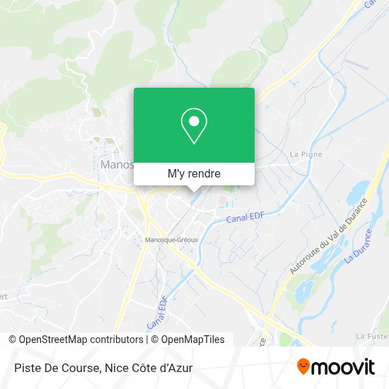 Piste De Course plan