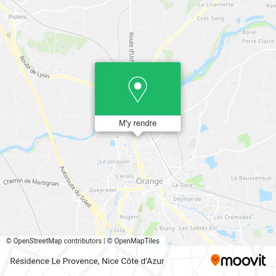 Résidence Le Provence plan