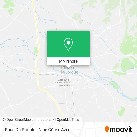 Roue Du Portalet plan