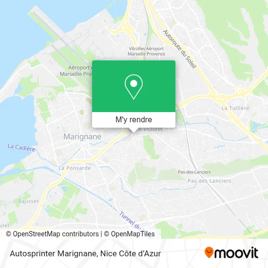 Autosprinter Marignane plan