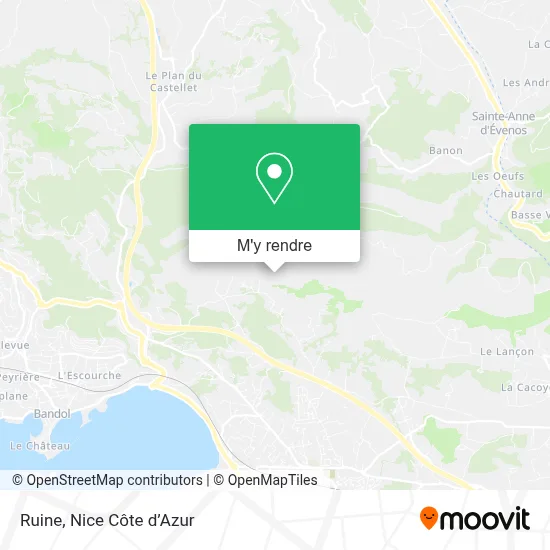 Ruine plan