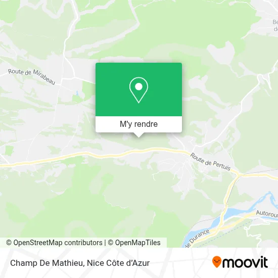 Champ De Mathieu plan