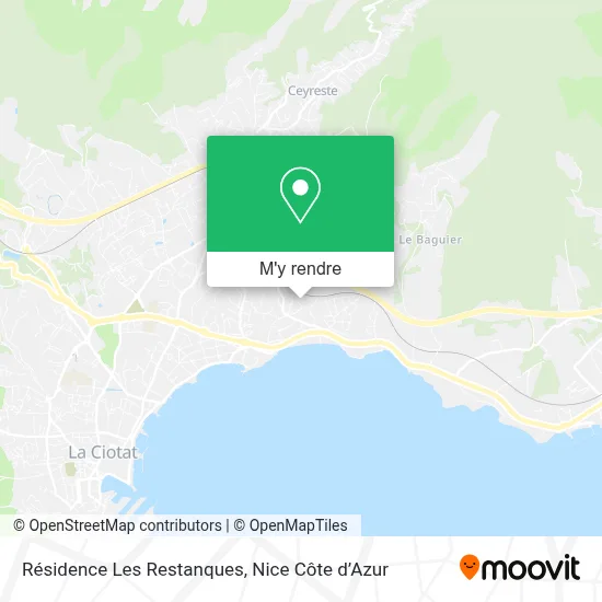 Résidence Les Restanques plan