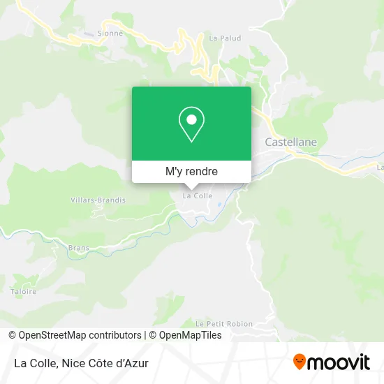 La Colle plan
