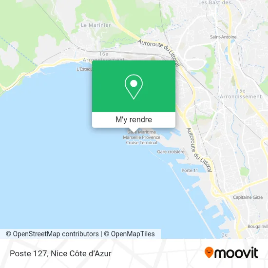 Poste 127 plan
