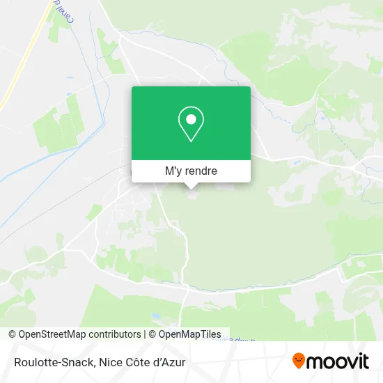 Roulotte-Snack plan