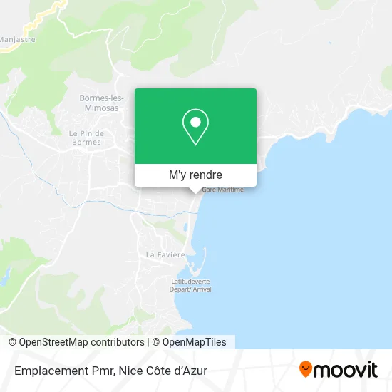 Emplacement Pmr plan