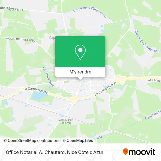 Office Notarial A. Chautard plan