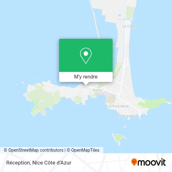 Réception plan