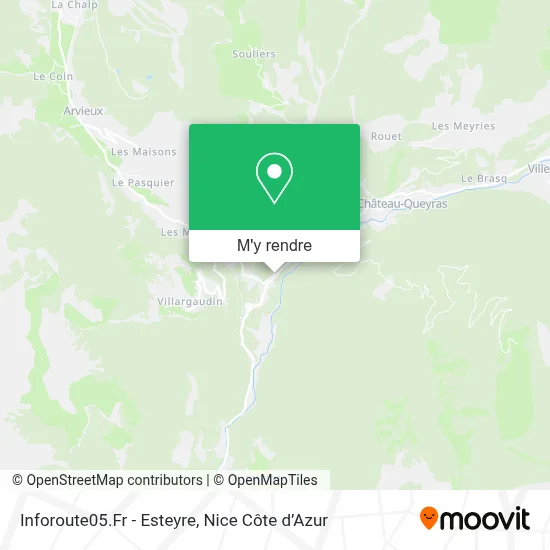 Inforoute05.Fr - Esteyre plan