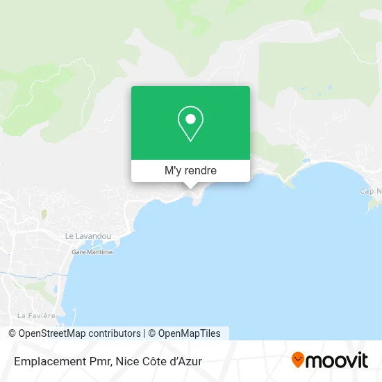 Emplacement Pmr plan