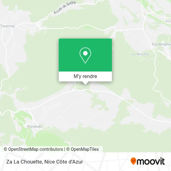 Za La Chouette plan