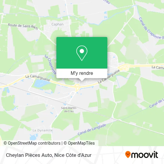 Cheylan Pièces Auto plan