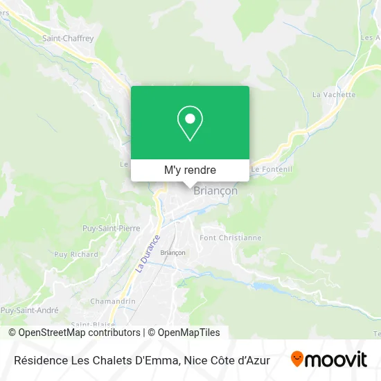 Résidence Les Chalets D'Emma plan