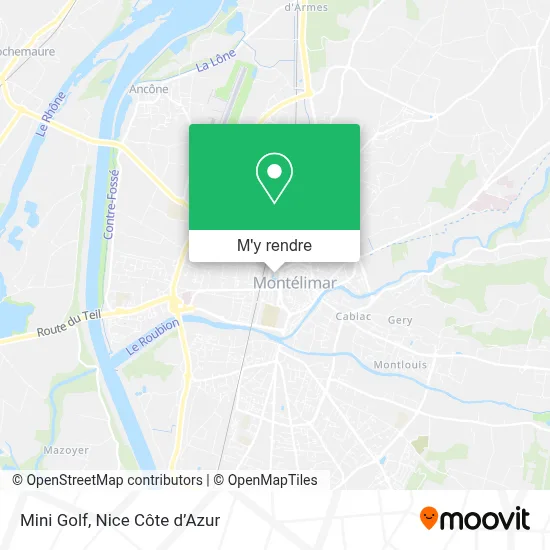 Mini Golf plan