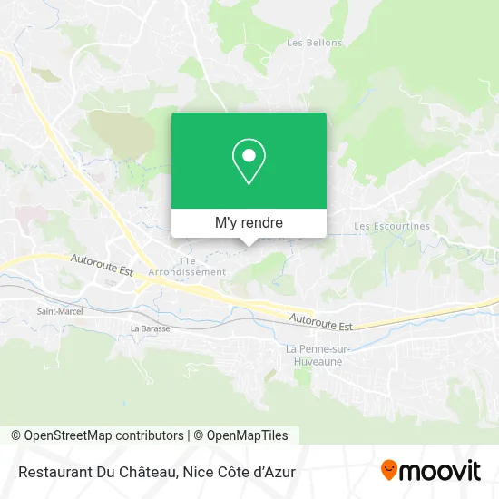 Restaurant Du Château plan