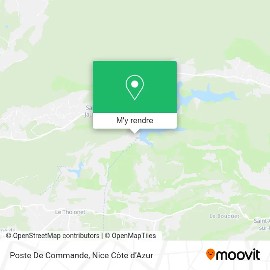 Poste De Commande plan