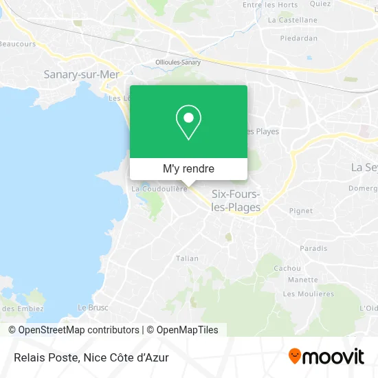 Relais Poste plan