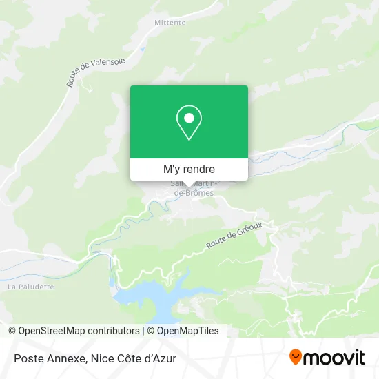 Poste Annexe plan