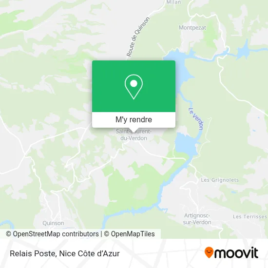 Relais Poste plan
