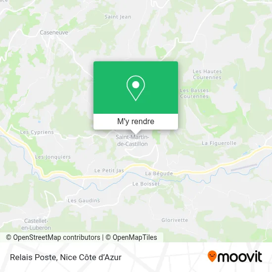 Relais Poste plan