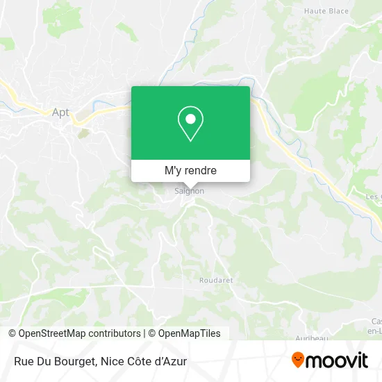 Rue Du Bourget plan