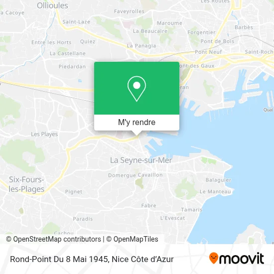 Rond-Point Du 8 Mai 1945 plan