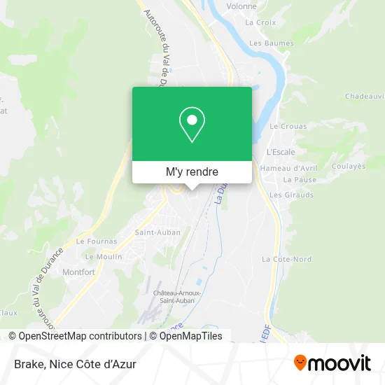 Brake plan