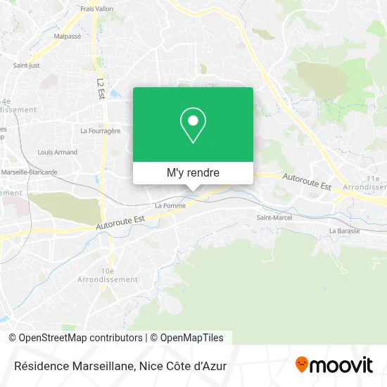Résidence Marseillane plan