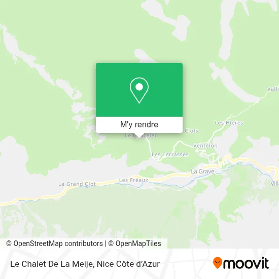 Le Chalet De La Meije plan