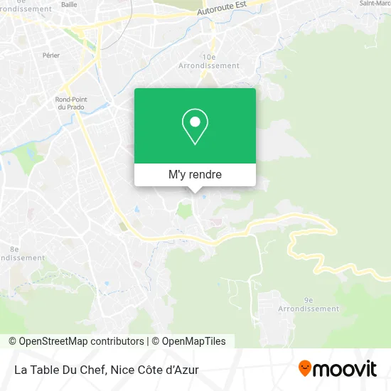 La Table Du Chef plan