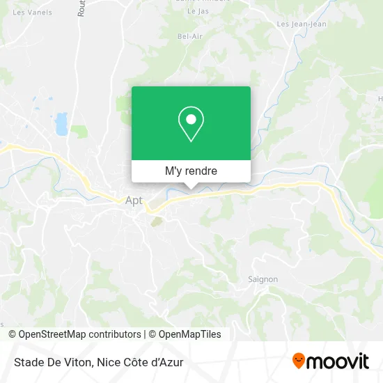 Stade De Viton plan