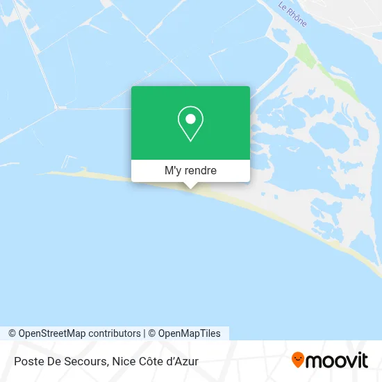 Poste De Secours plan