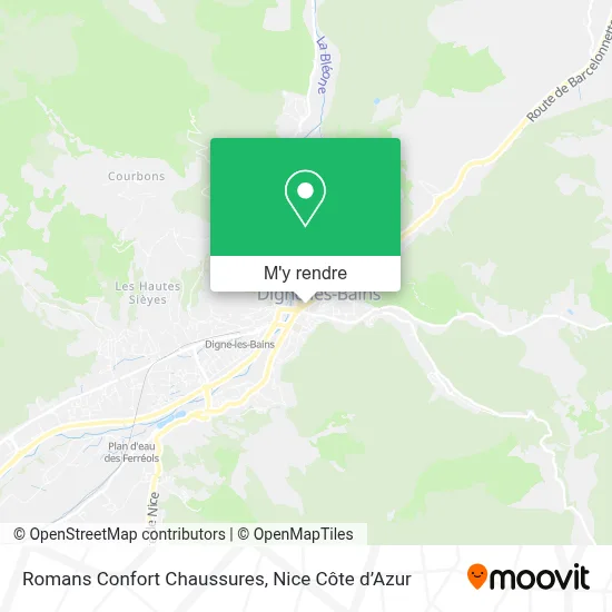 Romans Confort Chaussures plan