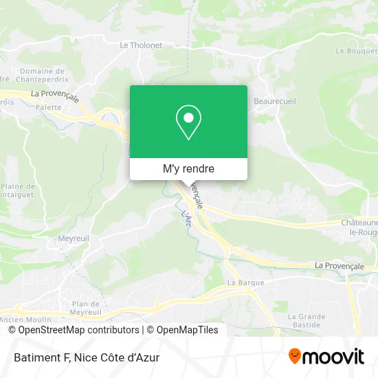 Batiment F plan